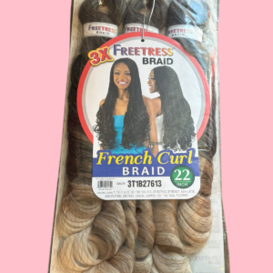 Freetress French Curl Braid – 22” (3X)