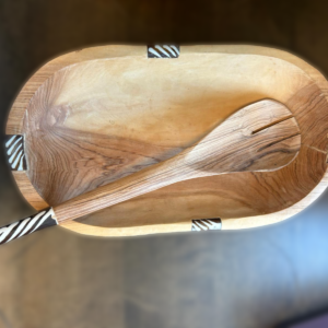 Handmade African Olive wood Bowl